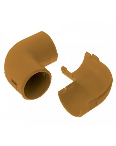 Соединитель угловой разборный бук д16 (100шт/1000шт уп/кор) Промрукав (PR13.0283) в Оренбурге Повороты, муфты, тройники Pintop.ru