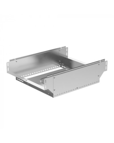 Ответвитель Т-образный вертикальный Стандарт INOX (AISI 304) 500х100 Промрукав (PR16.2735) в Оренбурге Аксессуары для лотков Pintop.ru