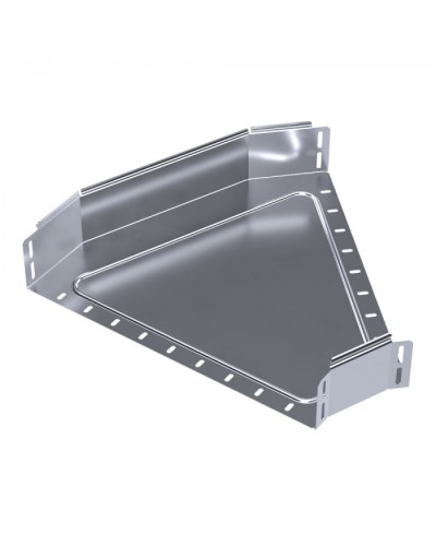 Угол горизонтальный 45 градусов Стандарт INOX (AISI 316) 500х100 Промрукав (PR16.3451) в Оренбурге Аксессуары для лотков Pintop.ru