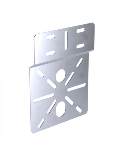 Монтажная пластина для ЭМК Стандарт INOX (AISI 316) 195х150 Промрукав (PR16.3813) в Оренбурге Аксессуары для лотков Pintop.ru