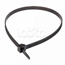 Стяжки нейлоновые 4,8*500 (ч) (100 шт/уп) Промрукав (80 уп/кор) (PR08.3081)