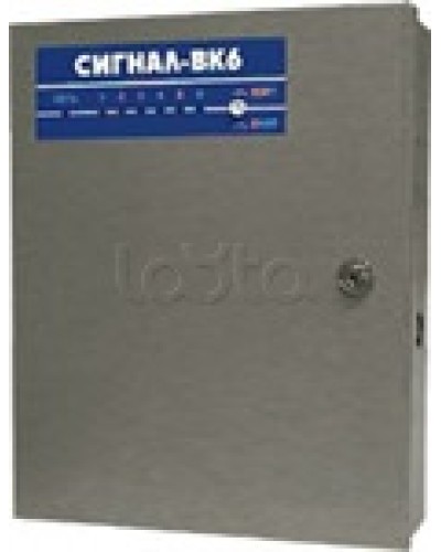 Прибор приемно-контрольный охранно-пожарный Радий Сигнал-ВК6 в Оренбурге Приемно-контрольные приборы Pintop.ru