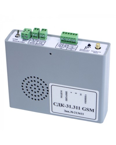 Блок контроля GSM Кристалл СДК-31.311GSM в Оренбурге Приемно-контрольные приборы Pintop.ru