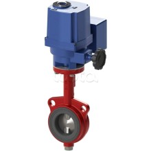 Затвор дисковый с электромеханическим приводом Спецавтоматика Зт 150/1,6(Э220М)-Ф.УЗ.1-"АН-150"