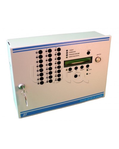 Приемно-контрольный прибор пожарной и охранной сигнализации Специнформатика-Си СИГНАЛ 24СИ на 24 ШС в Оренбурге Приемно-контрольные приборы Pintop.ru