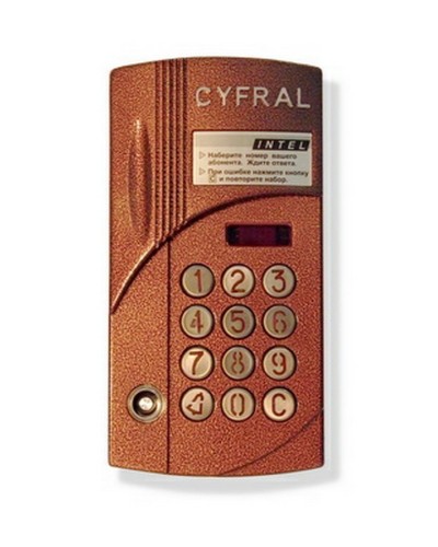 Микропроцессорный блок вызова Цифрал ИНТЕЛ/VC в Оренбурге Блоки вызова многоабонентные Pintop.ru