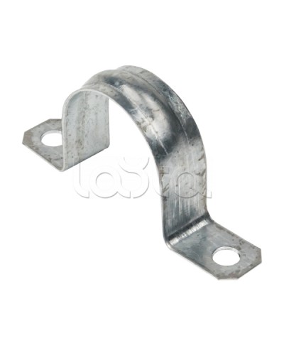 Скоба металлическая двухлапковая d31-32 мм (50 шт) EKF PROxima (sm-2-31-32) в Оренбурге Держатели, клипсы, скобы Pintop.ru