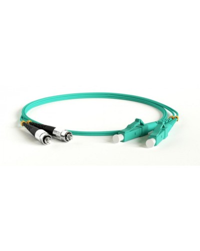 Патч-корд волоконно-оптический Hyperline FC-D2-503-SC/PR-SC/PR-H-50M-LSZH-AQ в Оренбурге Патч-корды оптические Pintop.ru
