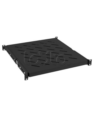 Полка выдвижная 1U Cabeus JE05-800-BK в Оренбурге Полки для шкафов и стоек Pintop.ru