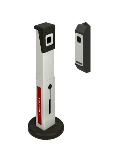 Комплект беспроводных фотоэлементов CARDDEX PR-01 (передатчик и приемник, навесной + стойка) в Оренбурге Запчасти для шлагбаумов и автоматики Pintop.ru