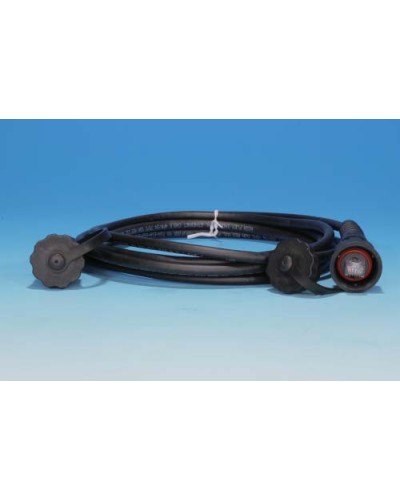 Патч-корд промышленный Hyperline PC-IE-LPM-UTP-RJ45-RJ45-C6-1M-BK в Оренбурге Патчкорды (медные) Pintop.ru