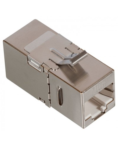 Повторитель портов RJ-45, экранированный, 90 градусов, кат.6A, формата Keystone LANMASTER LAN-KCP45S6A/90 в Оренбурге Проходные адаптеры Pintop.ru