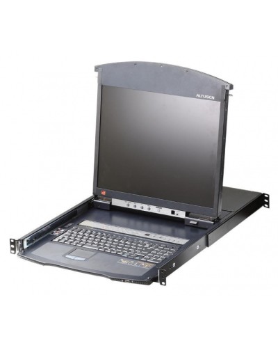 KVM консоль с переключателем ATEN KL1516AIN-AXA-RG в Оренбурге Системы видеонаблюдения Pintop.ru