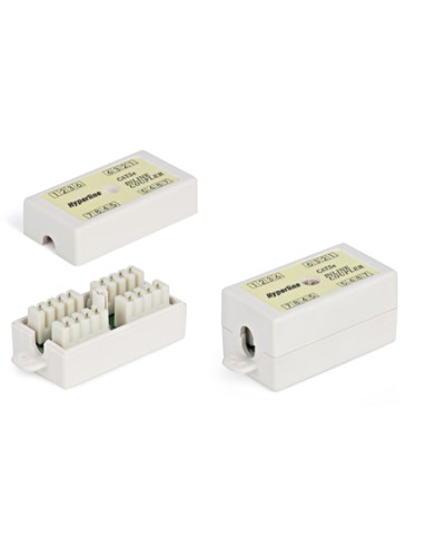 Адаптер проходной (coupler), Dual IDC, категория 5e, 4 пары Hyperline CA-IDC-C5E-WH в Оренбурге Проходные адаптеры Pintop.ru