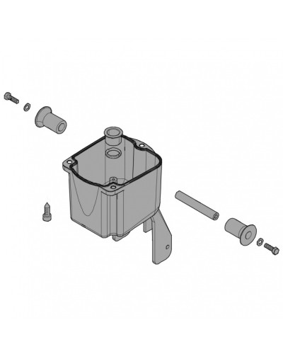Корпус редуктора C010 Came 119RICX044 в Оренбурге Запчасти для шлагбаумов и автоматики Pintop.ru