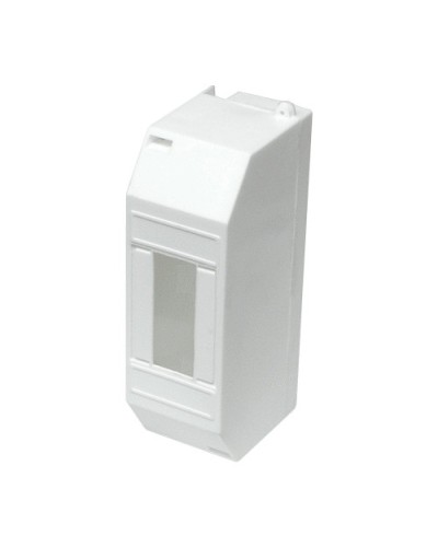 Щиток наружный для автоматических выключателей под 1-2 модуля (белый) Экопласт 44917 в Оренбурге Боксы для автоматов Pintop.ru