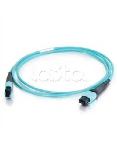 Патч-корд волоконно-оптический Hyperline (FHD-MC3-503-MPOF12/PS-MPOF12/PS-A-3M-LSZH-AQ) в Оренбурге Патч-корды и пигтейлы Pintop.ru