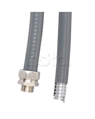 Металлорукав DN 35мм в гладкой EVA изоляции, Dвн 35,0 мм, Dнар 43,0 (25 м) DKC (607E038) в Оренбурге Металлорукав Pintop.ru