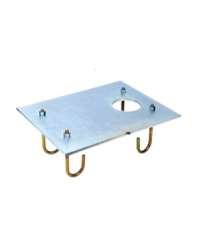 Пластина монтажная с анкерами для шлагбаумов 617 серии Faac 490095 в Оренбурге Запчасти для шлагбаумов и автоматики Pintop.ru