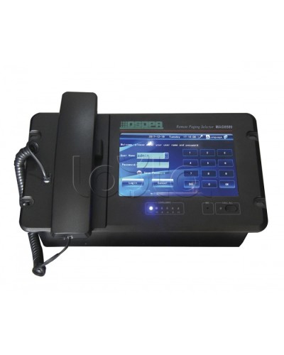 Терминал микрофонный DSPPA MAG-6589 в Оренбурге Система оповещения и трансляции Dsppa Pintop.ru