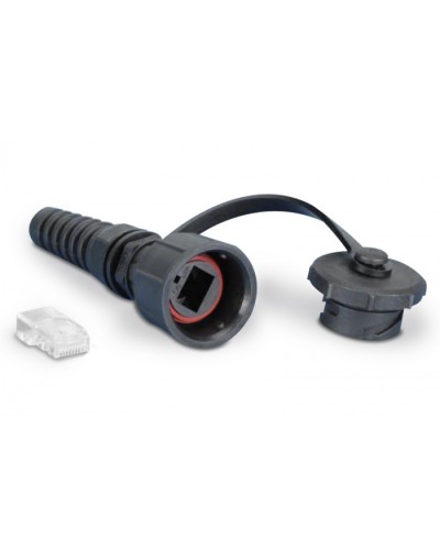 Промышленный разъем RJ-45 8P8C Hyperline PLUG-IE-8P8C-PV-C6 в Оренбурге Коннекторы и разъемы Pintop.ru