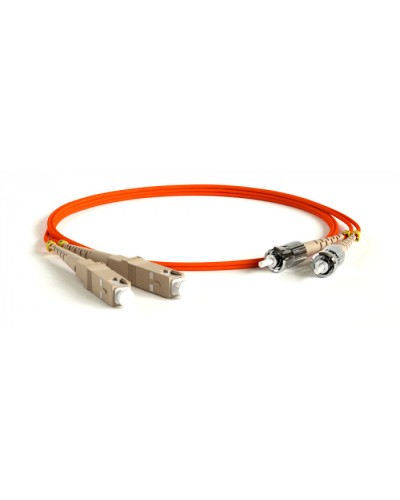 Патч-корд волоконно-оптический Hyperline FC-D2-50-FC/PR-ST/PR-H-20M-LSZH-OR в Оренбурге Патч-корды оптические Pintop.ru