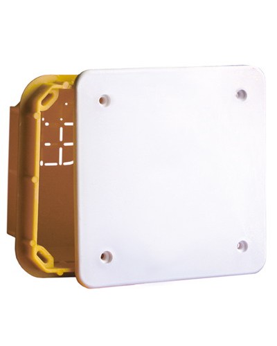 Коробка ответвительная прямоугольная для твердых стен IP40 92х92х45 DKC 59361 в Оренбурге Распределительные коробки Pintop.ru