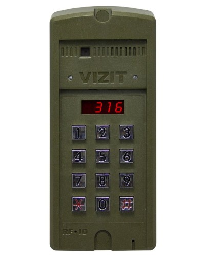 Блок вызова для совместной работы с БУД-302 Vizit БВД-316RCP в Оренбурге Блоки вызова многоабонентные Pintop.ru