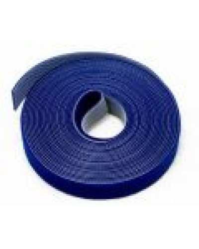 Хомут-липучка LANMASTER шириной 20 мм, 30 м, синий LANMASTER LAN-VCM30M-BL в Оренбурге Стяжки-хомуты Pintop.ru
