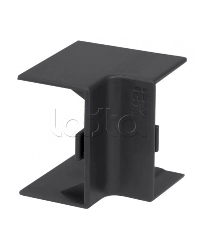 ELECOR Угол внутренний КМВ 100х60 черный (2шт/компл) IEK (EL-KK10D-V-100-060-K02) в Оренбурге Аксессуары для кабель-канала Pintop.ru