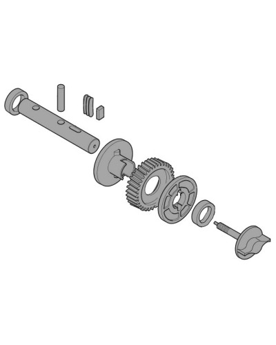 Выходной вал BX-P Came 119RIBX028 в Оренбурге Запчасти для шлагбаумов и автоматики Pintop.ru