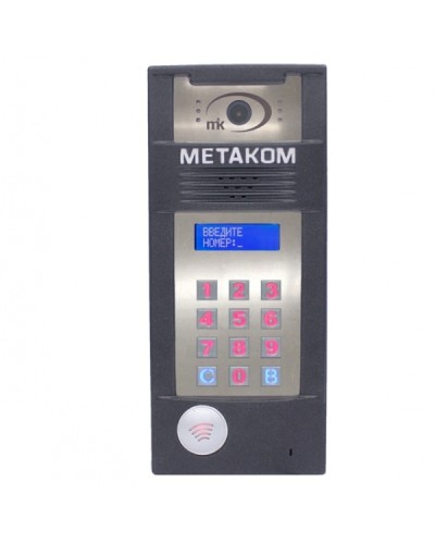 Многоабонентый антивандальный блок вызова со встроенной видеокамерой Метаком MК2018-TMRFGV в Оренбурге Блоки вызова многоабонентные Pintop.ru