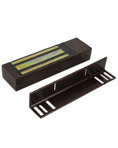 Электромагнитный влагозащищенный замок AccordTec ML-395KB-2 без электроники с датчиком Холла ,цвет Коричневый в Оренбурге Электромагнитные замки Pintop.ru