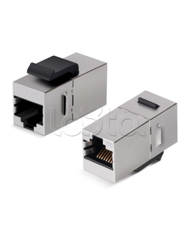 Адаптер проходной Cabeus CA-KJ-8p8c-C5e-SH в Оренбурге Проходные адаптеры RJ-45 и разветвители Pintop.ru