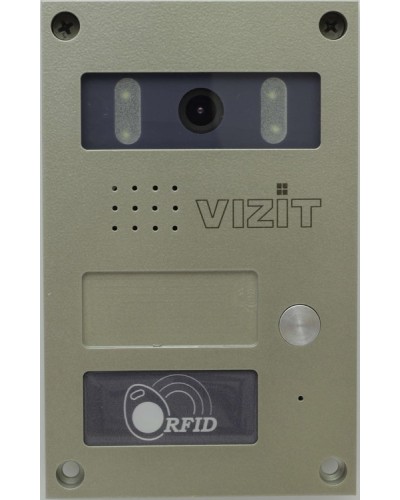 Блок вызова Vizit БВД-424FCB-1 в Оренбурге Вызывные видеопанели малоабонентные Pintop.ru