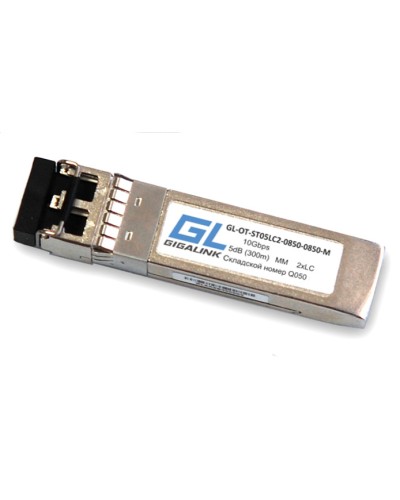 SFP+ модуль Gigalink GL-OT-ST05LC2-0850-0850-M в Оренбурге Модули SFP/XFP/GBIC Pintop.ru