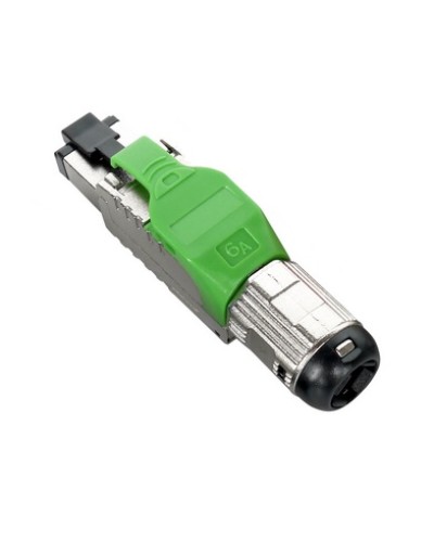 Разъем полевой оконцовки RJ-45 8P8C Hyperline PLUE-8P8C-S-C6A-SH-GN в Оренбурге Коннекторы и разъемы Pintop.ru