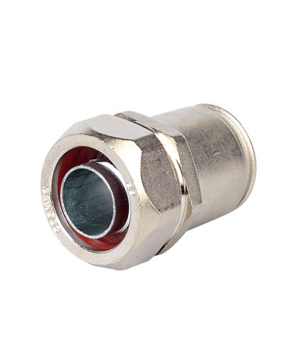 Муфта металлорукав DN 12-жесткая труба д.16мм, IP66/IP67, никелированная латунь DKC 6117-12N в Оренбурге Повороты, муфты, тройники Pintop.ru