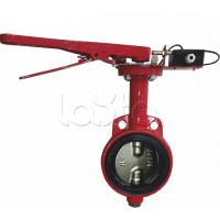 Затвордисковый с ручным приводом с контролем положения УКПЗА Спецавтоматика 3т 150/1,6(Р)-Ф.У3.1-"АМК-150v4"