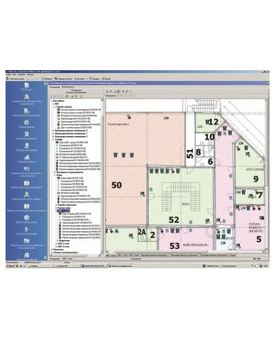 ПО Модуль Мониторинг PERCo-SM08 в Оренбурге Сетевая СКУД Perco Pintop.ru