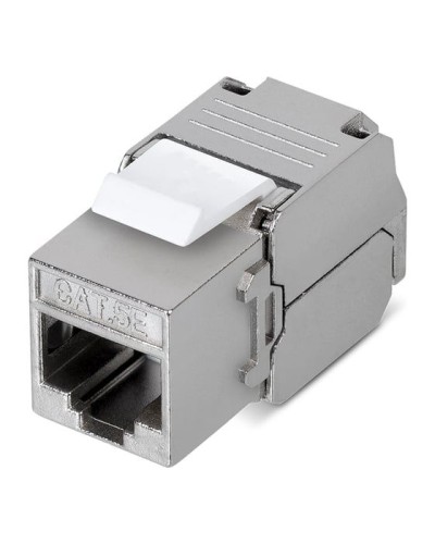 Модуль Keystone Jack RJ-45(8P8C), FTP экранированный, CAT 5e, тип 180 град., самозажимной REXANT PRO 02-0071 в Оренбурге Модули Keystone Pintop.ru