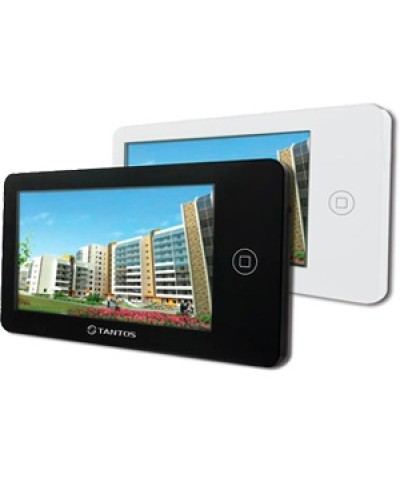 Монитор цветного видеодомофона адаптированный Tantos NEO (White) VZ в Оренбурге Абонентские видеоустройства Pintop.ru